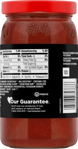 Harris Teeter® Sugar Free Strawberry Preserves Perspective: back