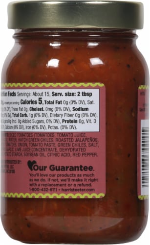HT Traders™ Medium Hatch Green Chili Salsa Perspective: back