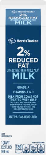 Harris Teeter™ 2% Reduced Fat Milk Perspective: back