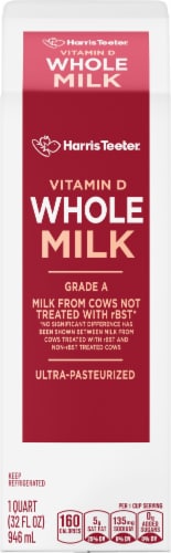 Harris Teeter™ Whole Milk Perspective: back