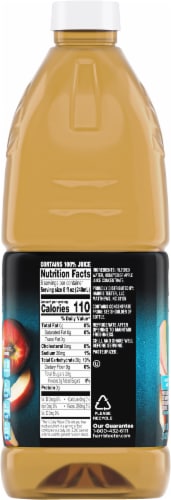 Harris Teeter 100% Honeycrisp Apple Juice Perspective: back