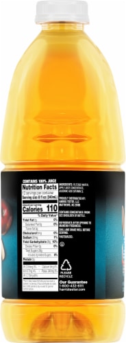 Harris Teeter® 100% Apple Juice Perspective: back