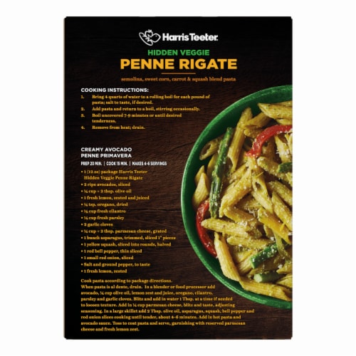 Harris Teeter® Hidden Veggie Penne Rigate Perspective: back