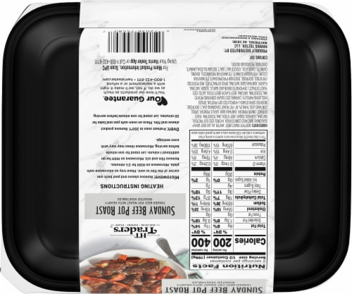 HT Traders™ Sunday Beef Pot Roast Meal Perspective: back