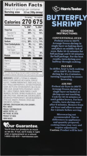 Harris Teeter® Jumbo Butterfly Shrimp Perspective: back