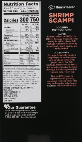 Harris Teeter® Shrimp Scampi Perspective: back