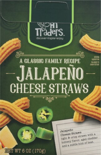 HT Traders™ Jalapeno Cheese Straws Perspective: back