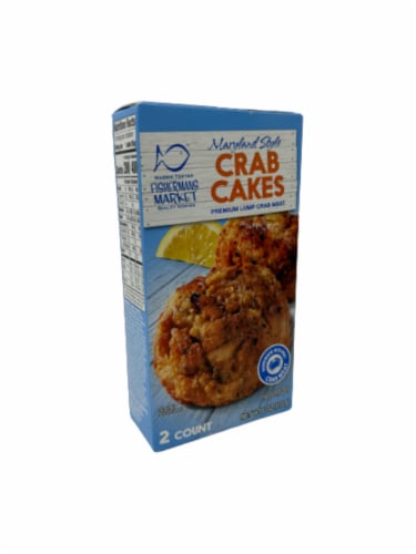 Harris Teeter Fishermans Market Maryland Style Crab Cakes Perspective: back