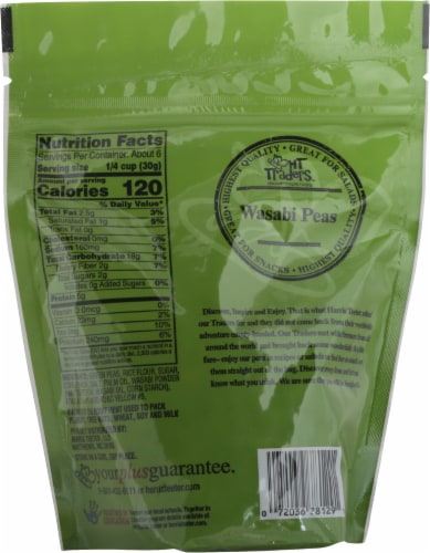 HT Traders™ Wasabi Peas Perspective: back