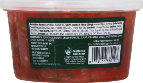 Harris Teeter Farmers Market™ Sweet Onion Fresh Salsa Perspective: back