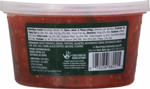 Harris Teeter Farmers Market™ Fresh Mild Salsa Perspective: back