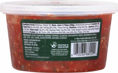 Harris Teeter Farmers Market™ Fresh Medium Salsa Perspective: back