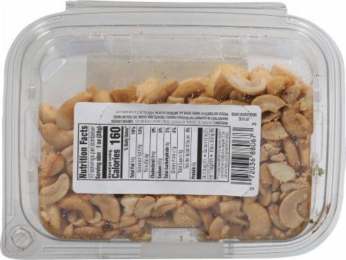 Harris Teeter™ Unsalted Roasted Cashews Perspective: back