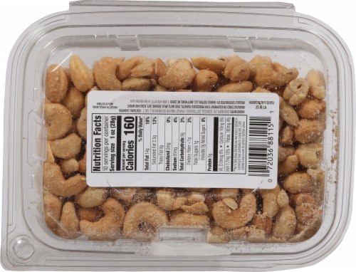 Harris Teeter™ Roasted & Salted Cashews Perspective: back