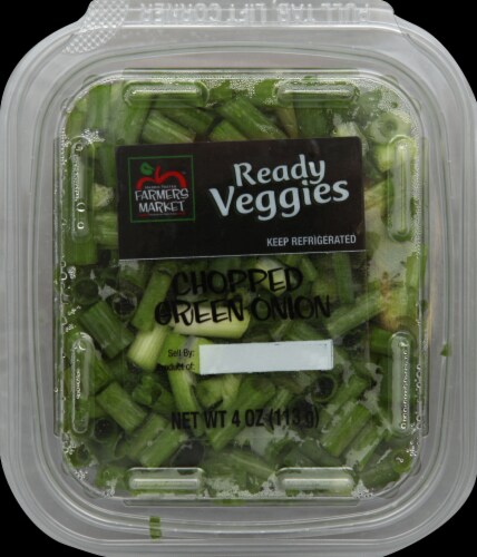 Harris Teeter Farmers Market™ Ready Veggies Chopped Green Onion Perspective: back