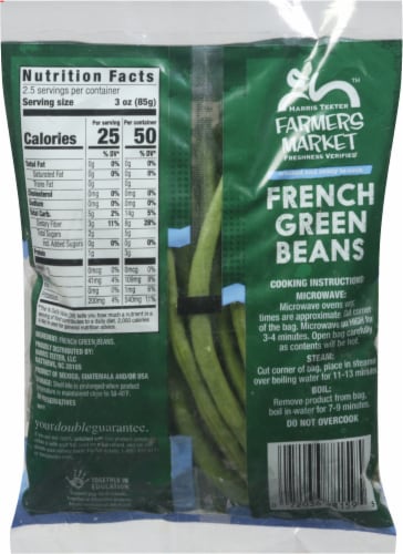 Harris Teeter Farmers Market Ready Veggies French Beans Perspective: back