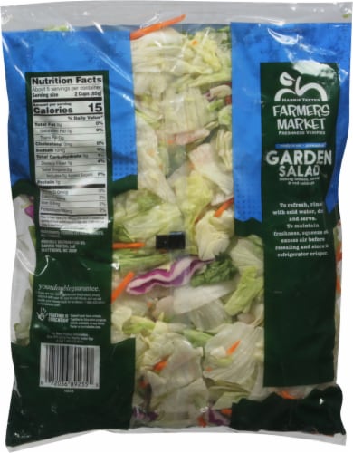 Harris Teeter™ Farmers Market Ready to Eat Prewashed Garden Salad Perspective: back