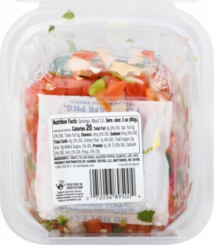 Harris Teeter Farmers Market™ Pico De Gallo Perspective: back
