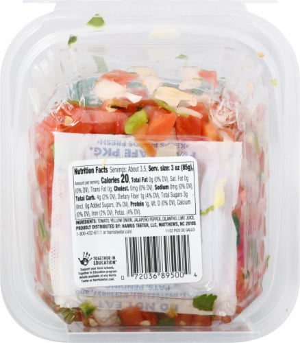 Harris Teeter Farmers Market™ Pico De Gallo Perspective: back