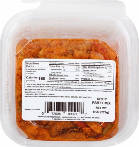 Harris Teeter Farmers Market™ Spicy Party Mix Perspective: back