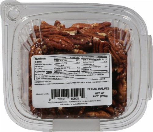 Harris Teeter Farmers Market™ Pecan Halves Perspective: back