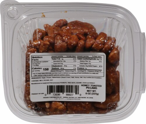 Harris Teeter Farmers Market™ Honey Toasted Pecans Perspective: back