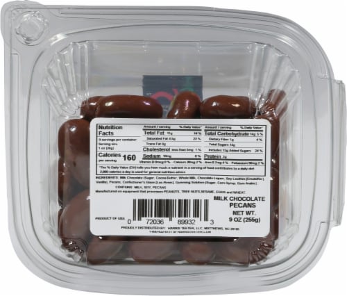 Harris Teeter Farmers Market™ Milk Chocolate Pecans Perspective: back