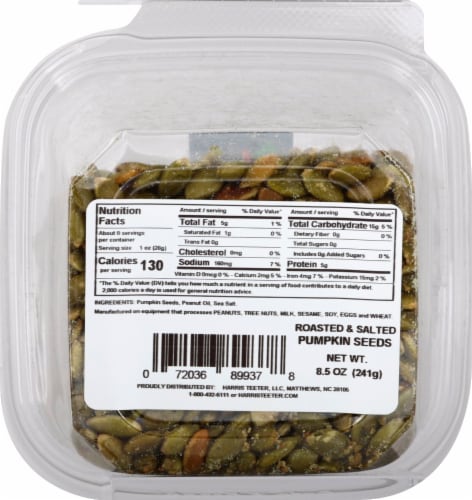 Harris Teeter Farmers Market™ Pumpkin Seeds Perspective: back