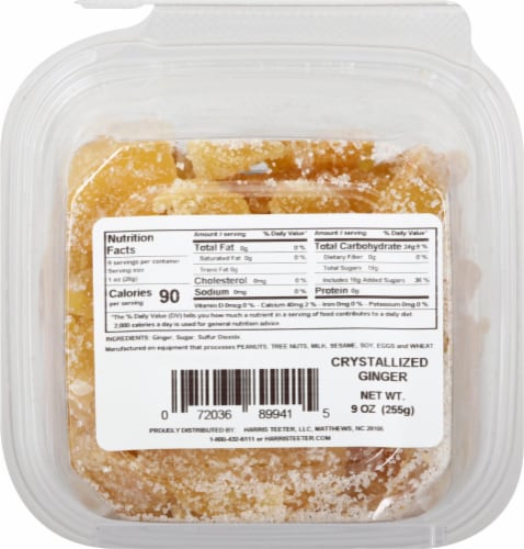 Harris Teeter Farmers Market™ Crystallized Ginger Perspective: back