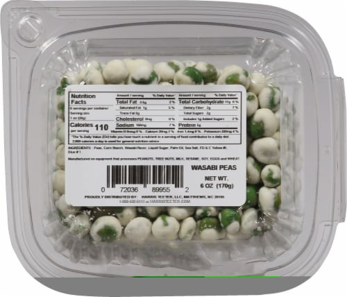 Harris Teeter Farmers Market™ Wasabi Peas Perspective: back