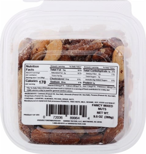 Harris Teeter Farmers Market™ Fancy Mixed Nuts Perspective: back