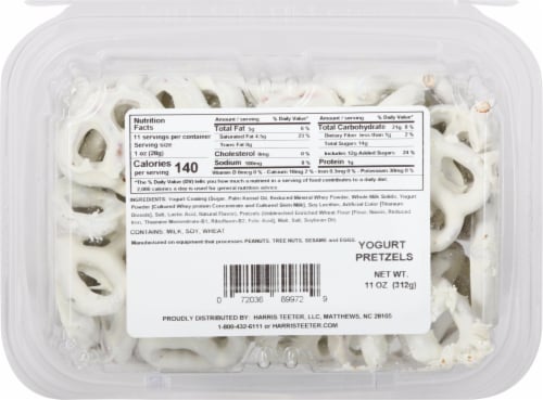 Harris Teeter™ Farmers Market Yogurt Covered Pretzels Perspective: back