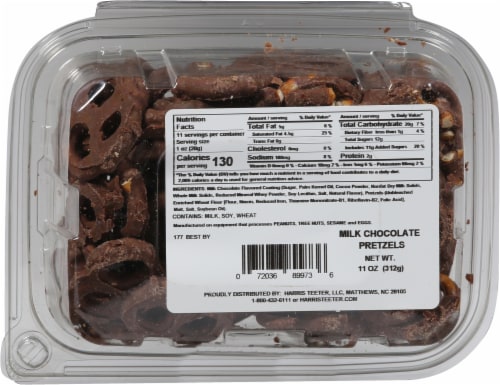 Harris Teeter Farmers Market™ Chocolate Pretzels Perspective: back