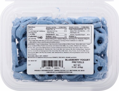 Harris Teeter Farmers Market™ Blueberry Yogurt Pretzels Perspective: back