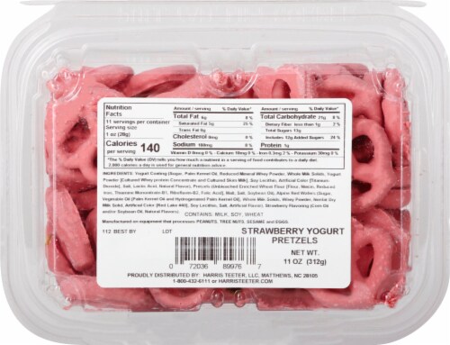 Harris Teeter Farmers Market™ Strawberry Yogurt Pretzels Perspective: back