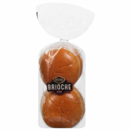 Private selection brioche sandwich buns 4 ct harris teeter