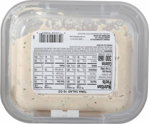Harris Teeter Tuna Salad Perspective: back