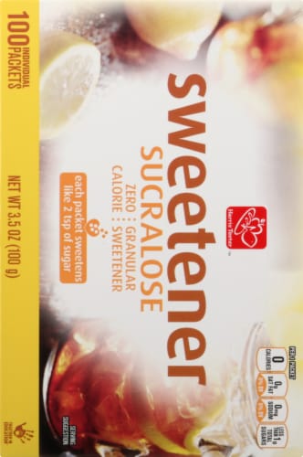 Harris Teeter™ Sucralose Zero Calorie Sweetener Perspective: back