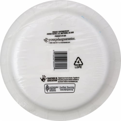 Harris Teeter™ 10 Inch Everyday Plates Perspective: back