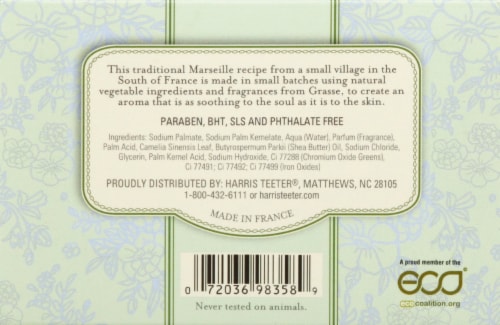 HT Traders™ Green Tea Soap Perspective: back