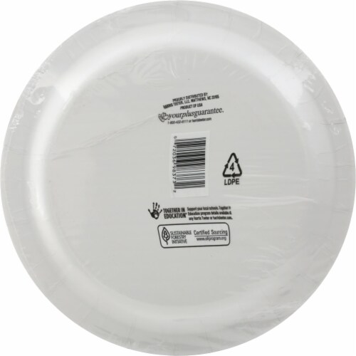 Harris Teeter™ Ultra Designer Paper Plates Perspective: back