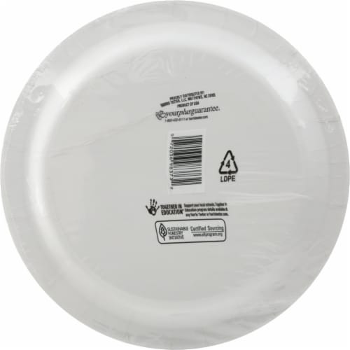 Harris Teeter™ Ultra Designer Paper Plates Perspective: back
