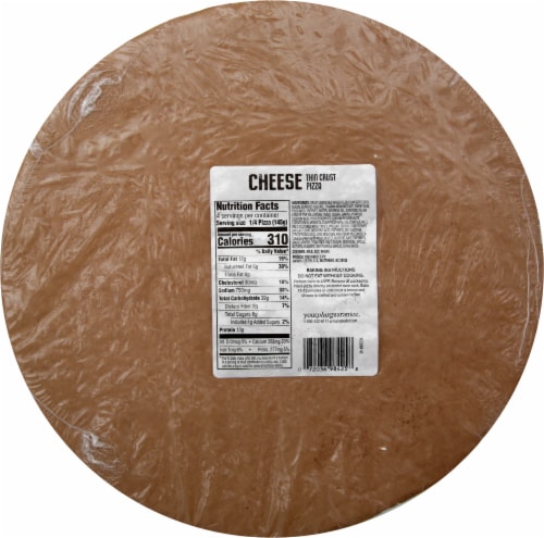 Harris Teeter™ Thin Crust Cheese Pizza Perspective: back