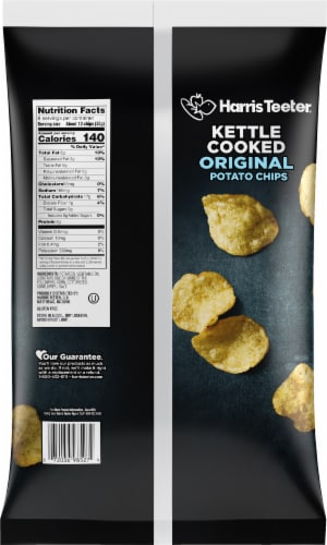 Harris Teeter™ Original Kettle Cooked Potato Chips Perspective: back