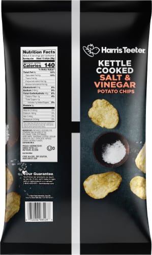 Harris Teeter™ Salt & Vinegar Kettle Cooked Potato Chips Perspective: back