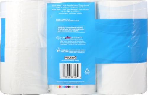 Harris Teeter™ Longer Lasting Rolls Toilet Paper Perspective: back