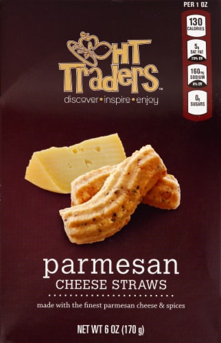 HT Traders™ Parmesan Cheese Straws Perspective: back