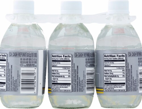 Harris Teeter™ Diet Tonic Bottled Water Perspective: back