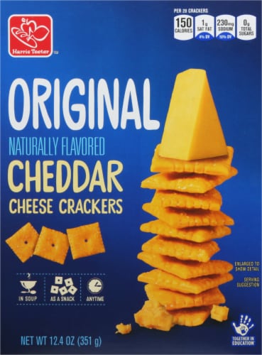 Harris Teeter™ Cheese Crackers Perspective: back