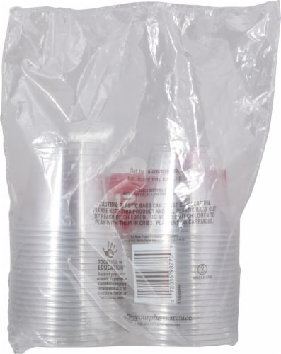 Harris Teeter Your Home™ 9-Ounce Plastic Cups Perspective: back